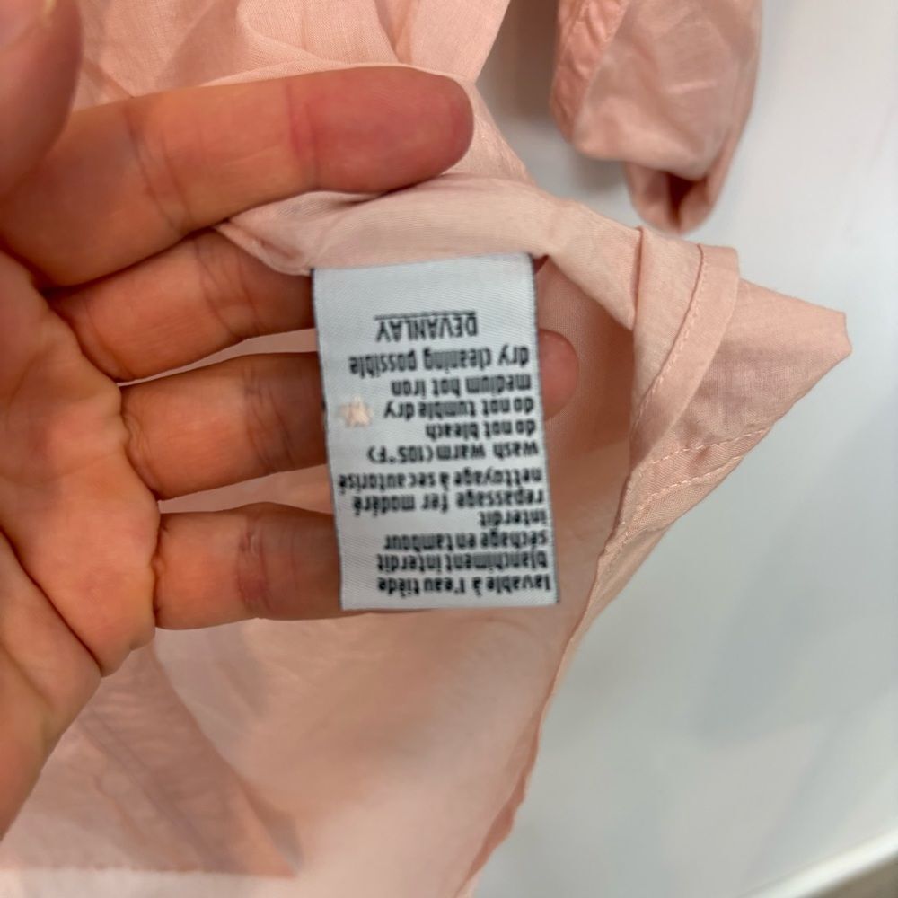 Lacoste Rare Designer Ladies Golf Shirt Brand New With Tags Pale Pink sz 36 or S - Picture 4 of 7